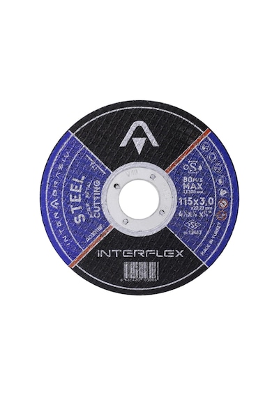 55 Parça Spiral Taşlama Cırt Zımpara Inox Metal Kesici Flap Disk N11.2075