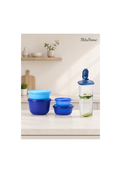 Buzdolabı Saklama Kabı S&s Serisi Set 5 Mita Home Çok Renkli