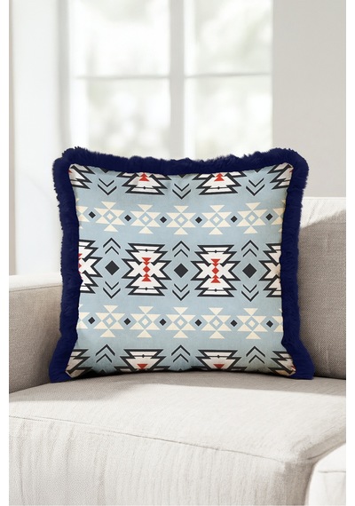 Boho Etnik Geometrik Desenli Saçaklı Yastık Kılıfı-aztek Mavi Lacivert Saks Püsküllü Kırlent Kılıfı Serin Lagün Ritüel Boho Etnik Geometrik Desenli Saçaklı Yastık Kılıfı-aztek Mavi Lacivert Saks Püsküllü Kırlent Kılıfı Serin Lagün Ritüel