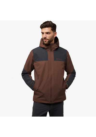 Jack Wolfskin Jasper Insulated Erkek Kahverengi Ceket A61872