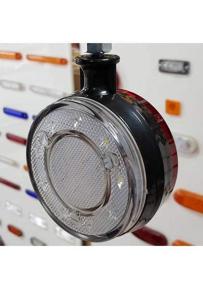 Ayna Altı Küpe Lamba 12-24 Volt Kırmızı Beyaz 2 Adet N11.1449