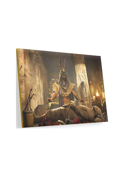 Cakasepetim Assassins Creed Origins Mısır Mumya Ahşap Mdf Tablo