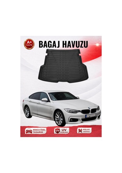 Bmw 4 Serisi Grand Coupe F36 2014+ 3d Bagaj Havuzu Premıum A+