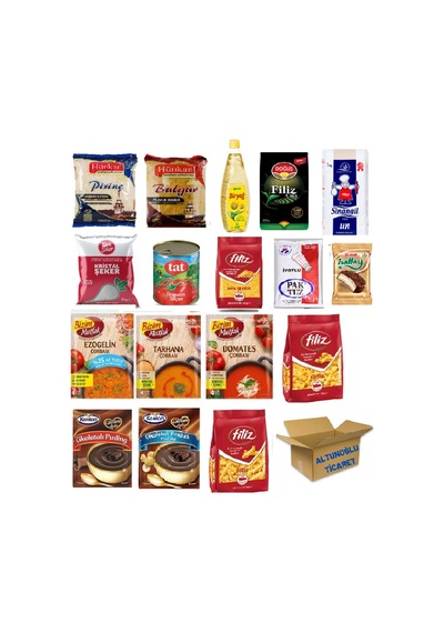 Ramazan Kumanya Erzak Gıda Kolisi 17 Parça Ekonomik Paket
