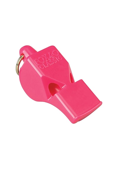 Fox 40 9902-0400 Classic Hakem-Antrenör Düdüğü Pembe Çok Renkli