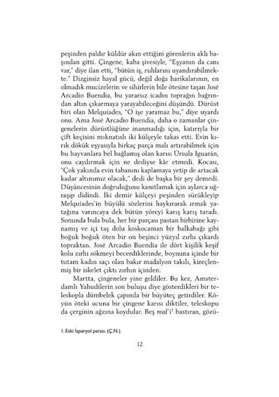 Yüzyıllık Yalnızlık - Gabriel Garcia Marquez - Can Yayınları