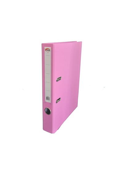 Büro Klasör Dar Plastik Pembe Çok Renkli