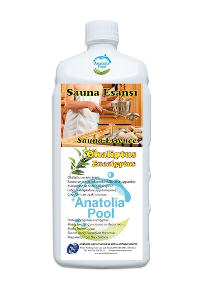 Sauna Esansı Okaliptus 1 Lt Anatolıapool Sauna Essence Eucalyptus