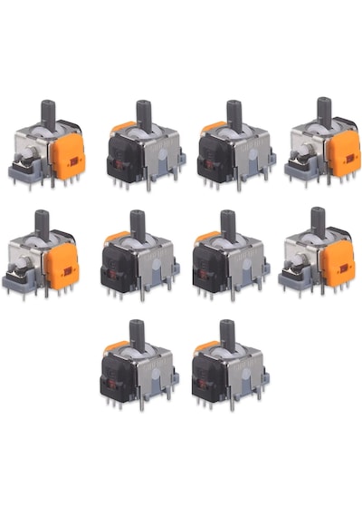 Teknoroket Ps5 Joystick Analog Motor Hall Effect 10 Adet Set