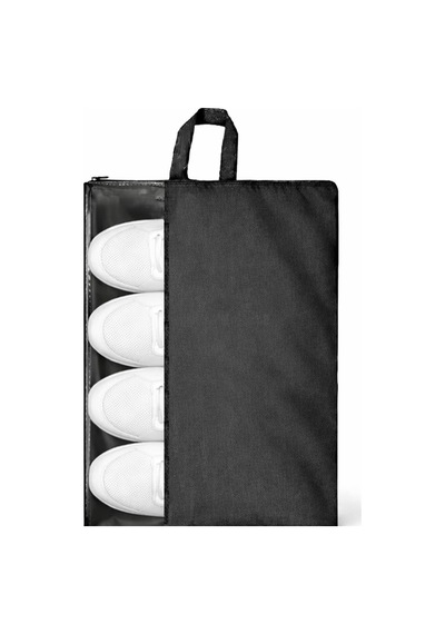 Çok Amaçlı Şeffaf Pencereli Ayakkabı Düzenleyici Seyahat Çantası Hurç 50x40 Cm 10 Adet Al5502