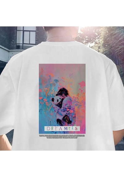 Dreamers Serisi No:10 T-shirt - Gri