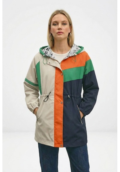 Rovebella Sign Waterproof Mont Yağmurluk Çok Renkli