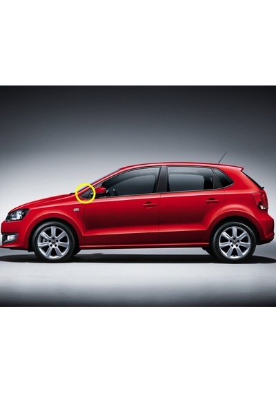 Vw Polo 2010 - 2017 Sol Dış Dikiz Ayna Önü Üçgen Plastik 6r0853273a
