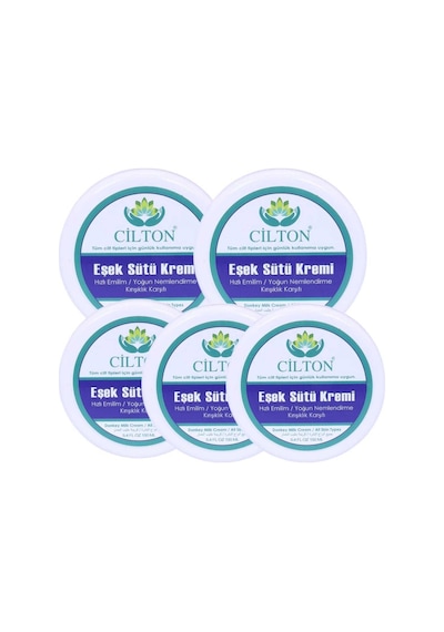 Cilton Eşek Sütü Kremi 150 Ml 5 Adet
