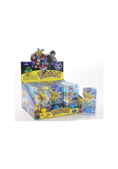 Pokemon Baskılı Sulu Oyun - Tek Butonlu Dikdörtgen Su Oyunu diğer