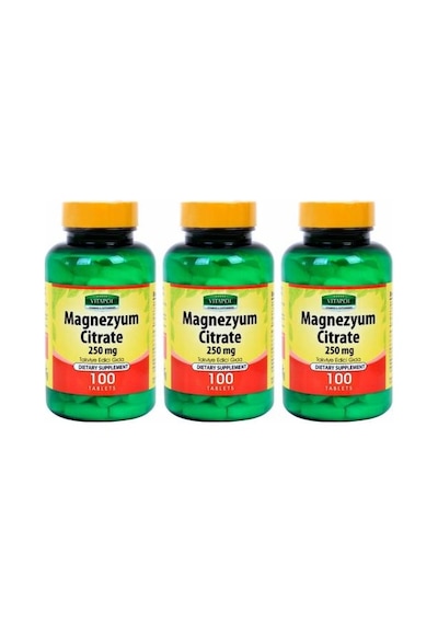 Vitapol Magnezyum Sitrat B6 3X100 Tablet