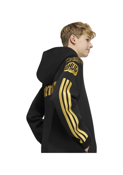 Adidas Çocuk Sweatshirt J Fn Hd Hz0906 Siyah