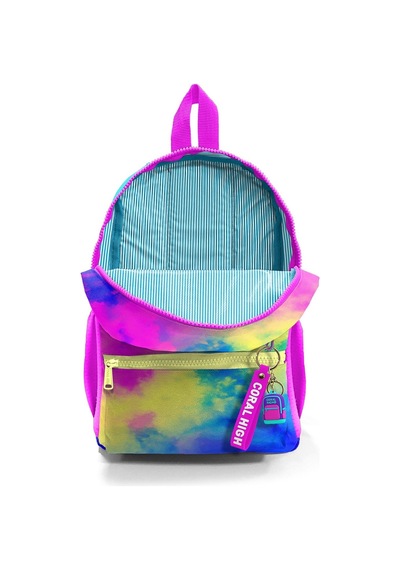 Coral High Renkli Batik Mini Yuva Sırt Çantası - Kız Çocuk