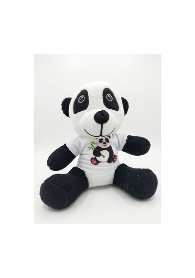 Browncat Panda Dostluk Seti: Kupa & Peluş Arkadaşım Beyaz Beyaz