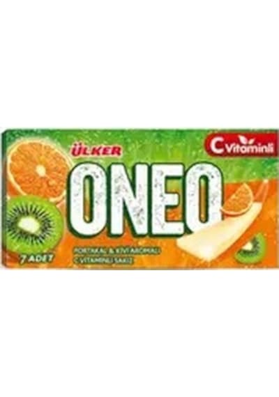 Ülker Oneo Cüzdan Portakal Kivi Aromalı C Vitaminli 27 x 14 G