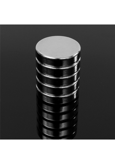 5 Adet Çap 20Mm X Kalınlık 5Mm Yuvarlak Güçlü Neodyum Mıknatıs