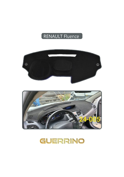 Renault Fluence Torpido Koruma Halısı Gri Kenar