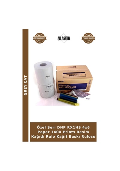 Özel Seri Dnp Rx1hs 4x6 Paper 1400 Prints Resim Kağıdı Rulo Kağıt Baskı Rulosu Çok Renkli