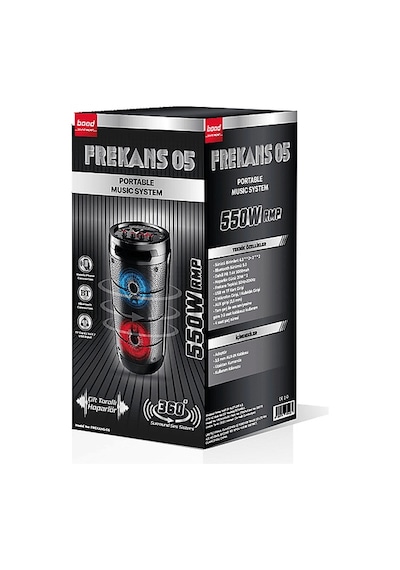 Bood Frekans 05 Bluetooth Hifi Hoparlör
