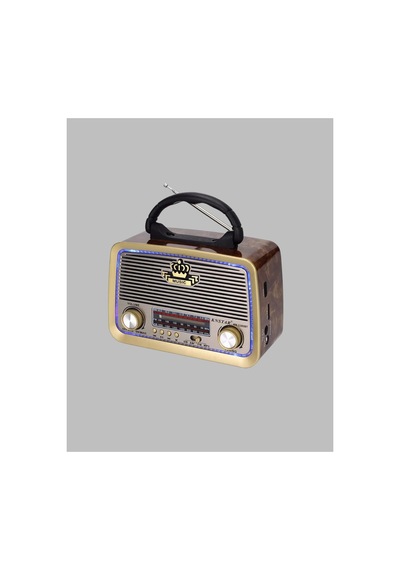 Mulvxkrg Krg02 Nostalji Bluetooth Radyo Fm Am Sw Ahşap Eskitme Tasarım Yeni Nesil Mulvix