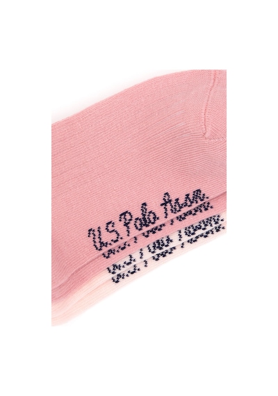 U.s. Polo Assn. Kız Çocuk Açık Pembe Çorap Dizaltı 50318077-vr078 Acık Pembe
