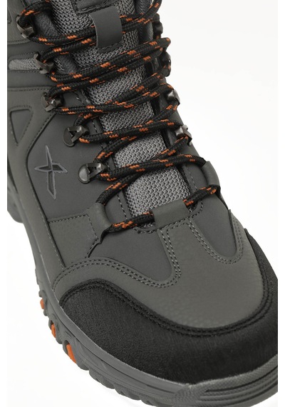 Kinetix Hardy Pu Hı 5pr Gri Erkek Outdoor Bot 000000000102020046 Gri-sıyah-turuncu