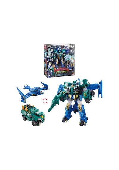 Quantum Heroes Dinoster Stego Blast Wing Sky Aksiyon Robot Dinozor