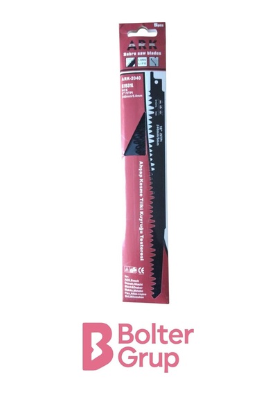 Ağaç Kesme Tilki Kuyruğu Ucu Kemik Kesme Testeresi Ucu 240mm X 5mm 5 Adet