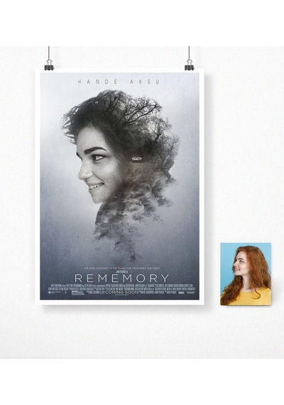 Bk Gift Kişiye Özel Rememory Film Afişi Poster 50 X 70 Cm. 2
