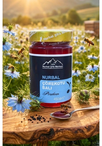 Nurbal Şifa Merkezi Çörekotu Balı 450 G