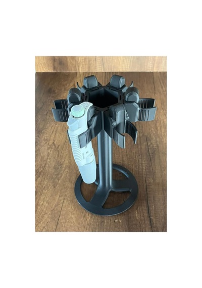 360 Döner Mikropipet Standı Laboratuvar Pipet Tutucu Organizer Mikropipetler Dahil Değildir