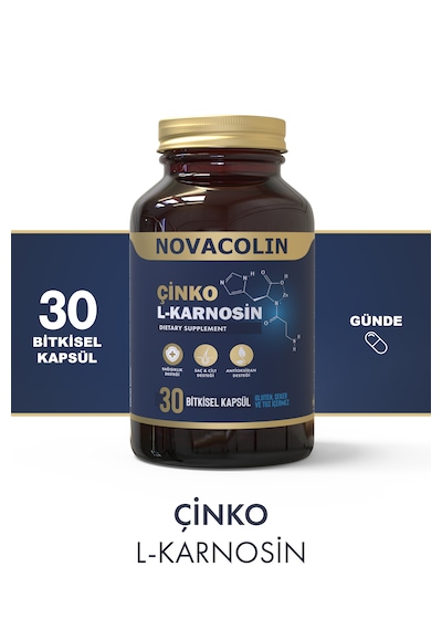 Çinko L-karnosin 67 Mg 30 Bitkisel Kapsül