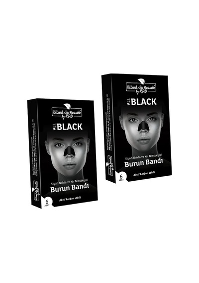 Rituel de Beaute Aktif Karbon Burun Bandı 2 x 6 Adet