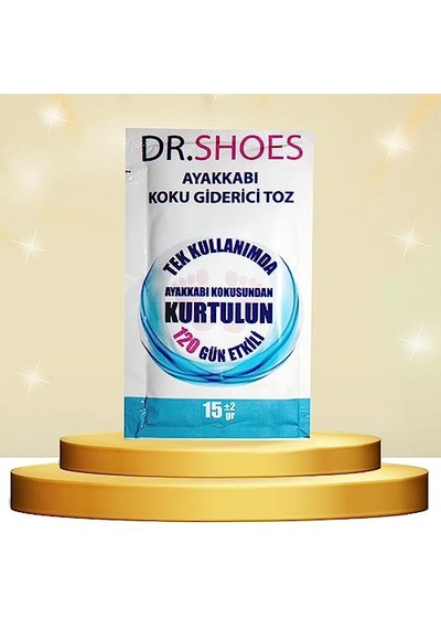 Dr.shoes 3 Adet Ayak Koku Giderici - Ayakkabı Koku Giderici Toz 120 Gün Etkili - Dr.shoes İle Ayak Kokusuna Elveda Deyin