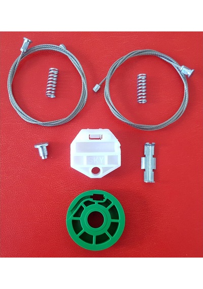 Mercedes W124 E200 86-95 Arka Sol Sag Cam Kriko Teli Ve Tamir Set 506684074