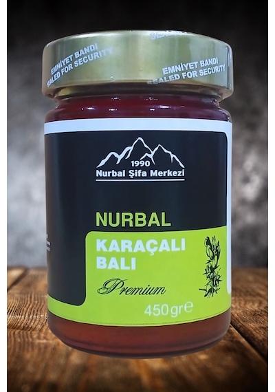 Nurbal Şifa Merkezi Karaçalı Balı 450 G