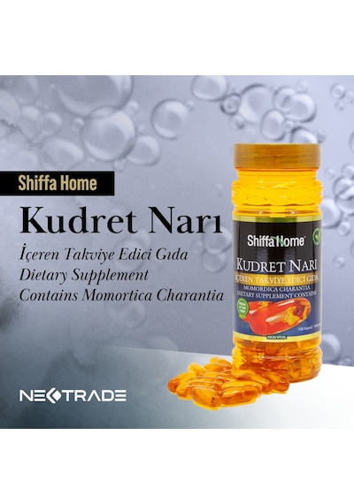 Aksu Vital - Shiffa Home - Zeytinyağlı Kudret Narı 100 Kapsül