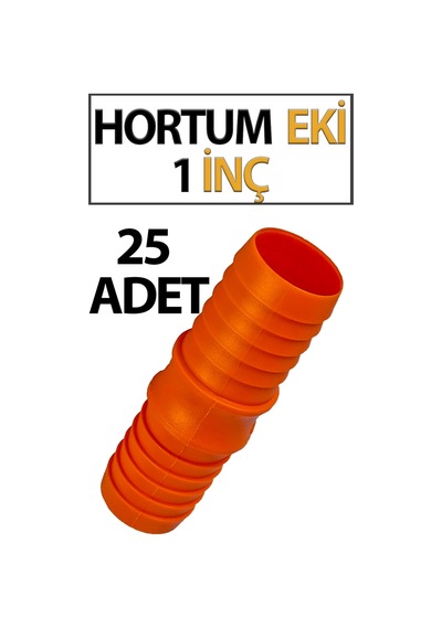 1'lik Hortum Eki 25 Adet