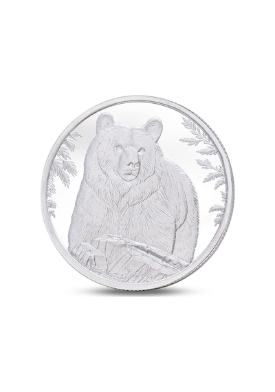 Agakulche Ayı Gümüş Sikke Coin