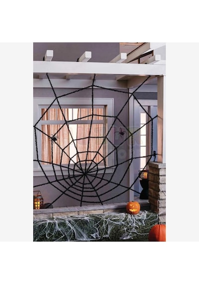 Halloween Hallowen Cadılar Bayramı Örümcek Ağı Siyah 250 250cm Diğer
