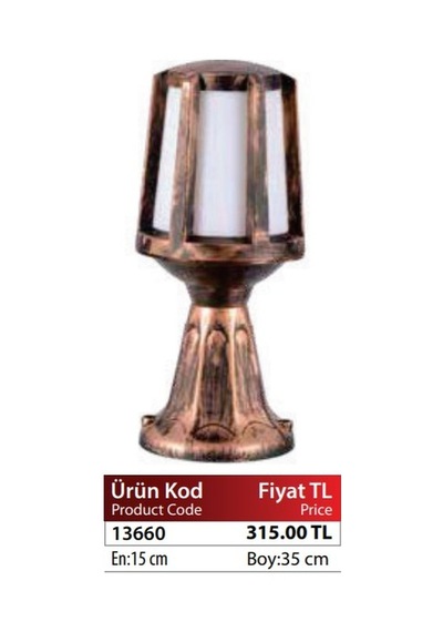 Zerpa 13660 Rina Set Üstü Armatür Bakır