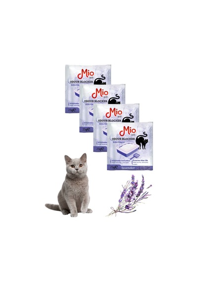 Purecanpati 4'lü Kedi Kumu Koku Giderici Lavanta