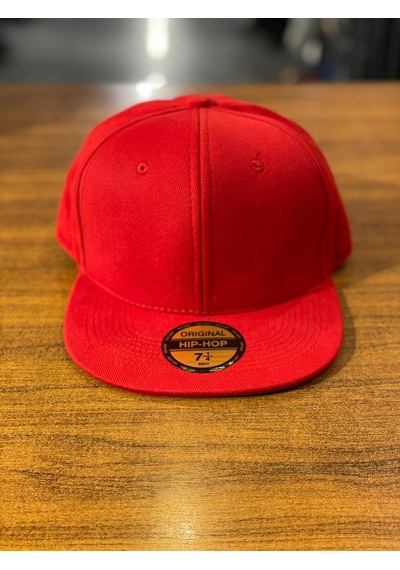 Hiphop Snapback Rapper Basket Kırmızı Kanvas Cap Şapka