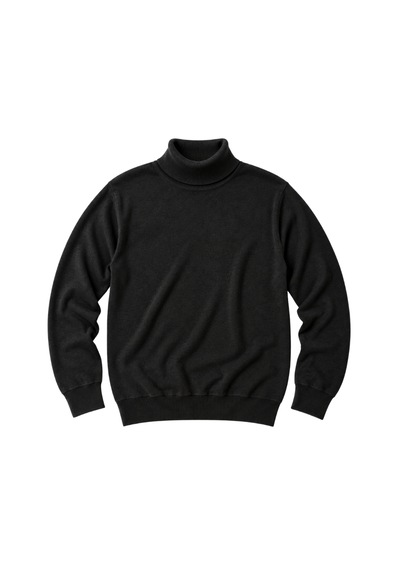 Battalmoda Erkek Büyük Beden Antrasit Tam Balıkçı Pamuklu Kazak 3xl-4xl-5xl-6xl