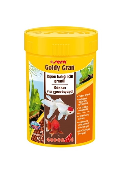 Sera Goldy Gran Balık Yemi 100 Ml
